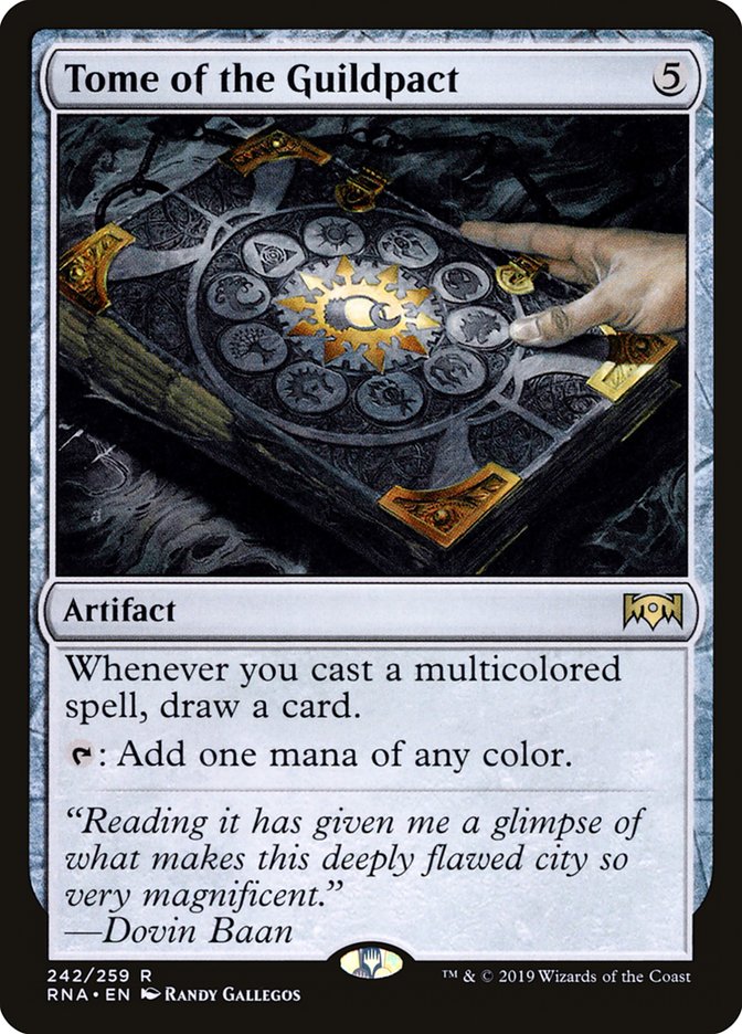 Tome of the Guildpact 242/259 (Ravnica Allegiance) 
