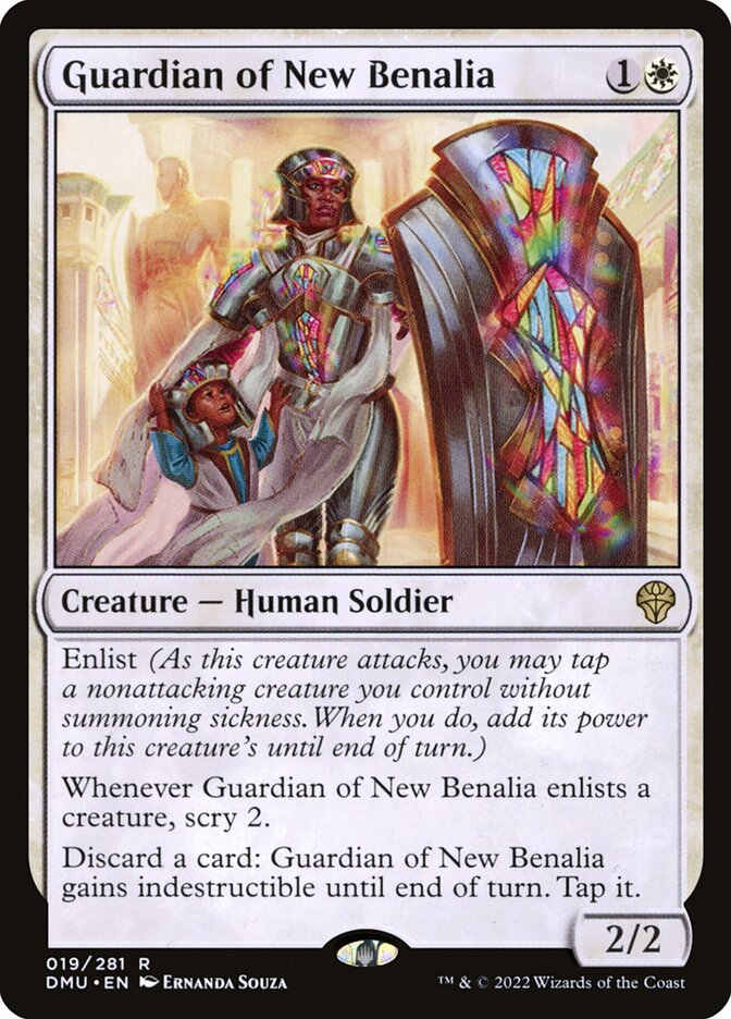 Guardian of New Benalia 19/281 (Dominaria United)  - Foil