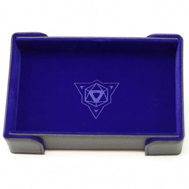 Die Hard Dice Folding Rectangle Tray - Blue Velvet