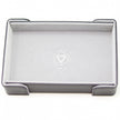 Die Hard Dice Folding Rectangle Tray - Gray Velvet