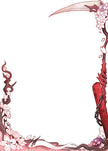 Mana Moon - Ghost Girls Border Oversleeves (100ct Standard)