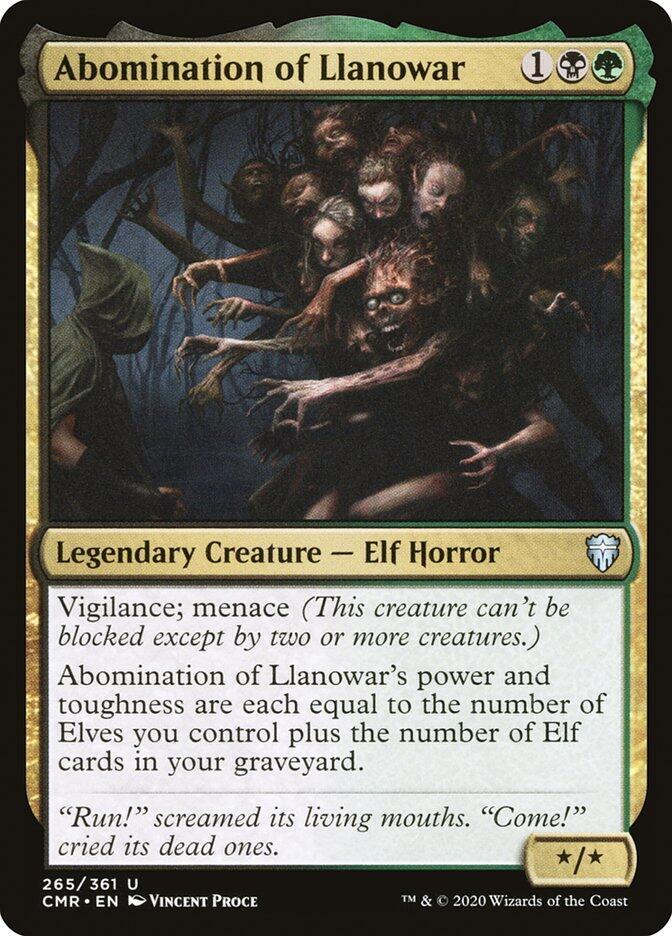 Abomination of Llanowar 265 (Commander Legends) 
