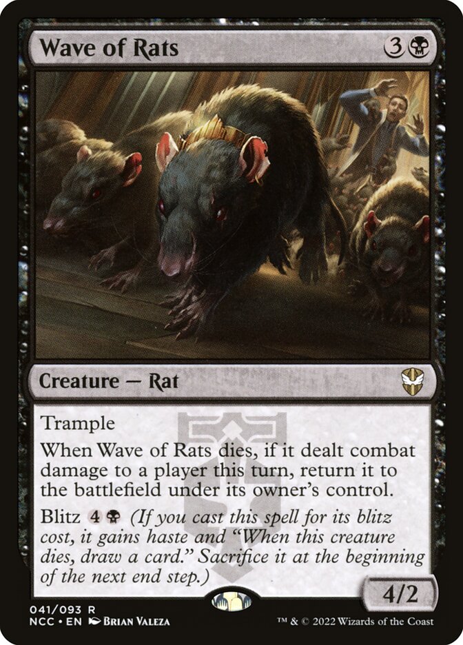 Wave of Rats 41/93 (Commander: Streets of New Capenna) 