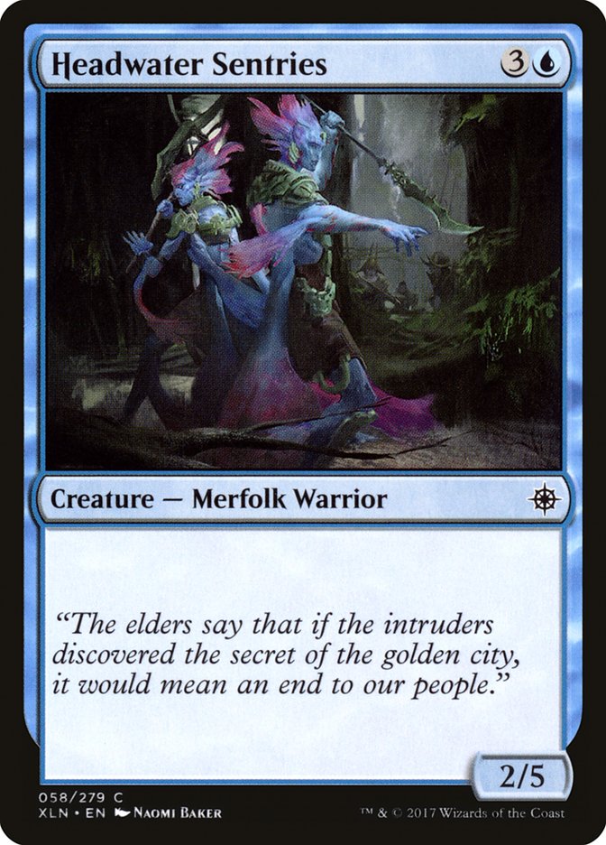 Headwater Sentries 58/279 (Ixalan) 