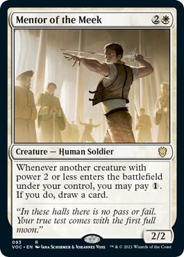 Mentor of the Meek 93/38 (Commander: Innistrad: Crimson Vow) 
