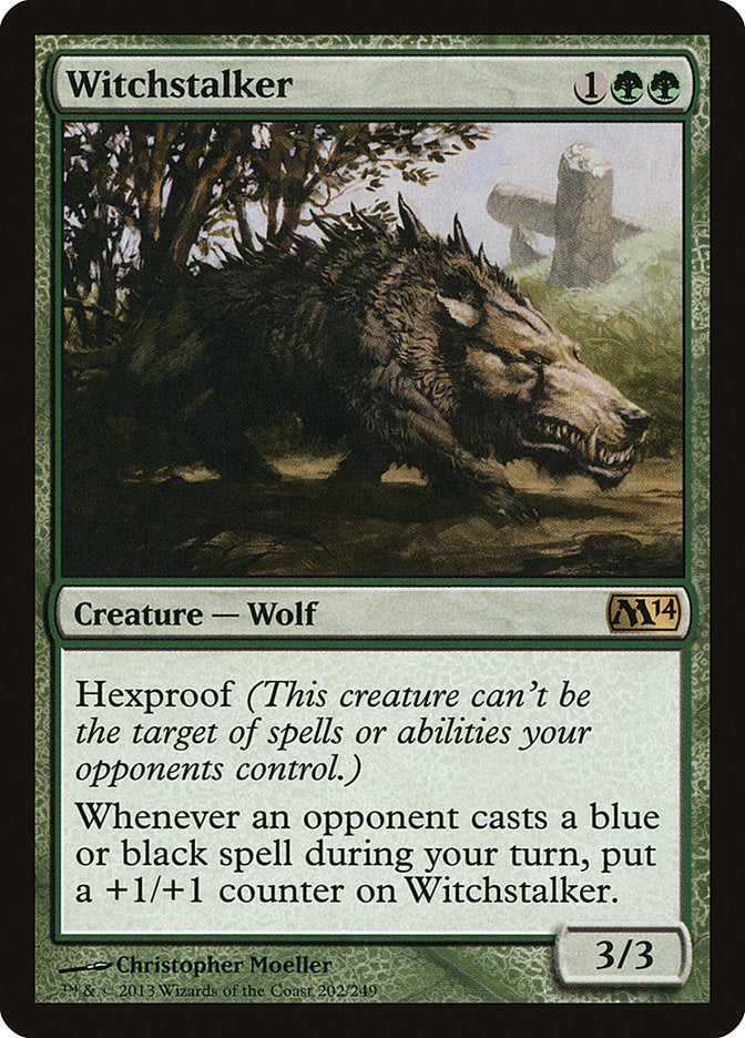 Witchstalker 202/249 (Magic 2014 (M14)) 