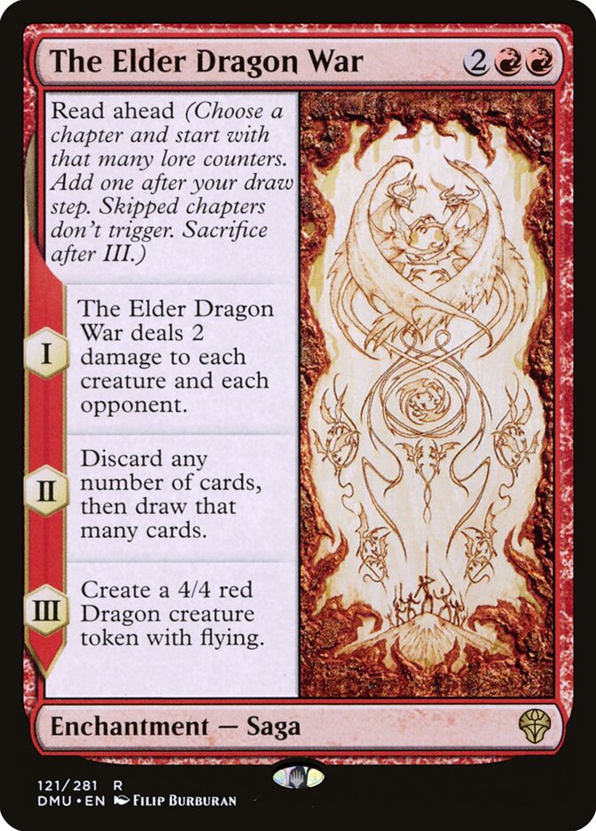 The Elder Dragon War 121 (Dominaria United) 