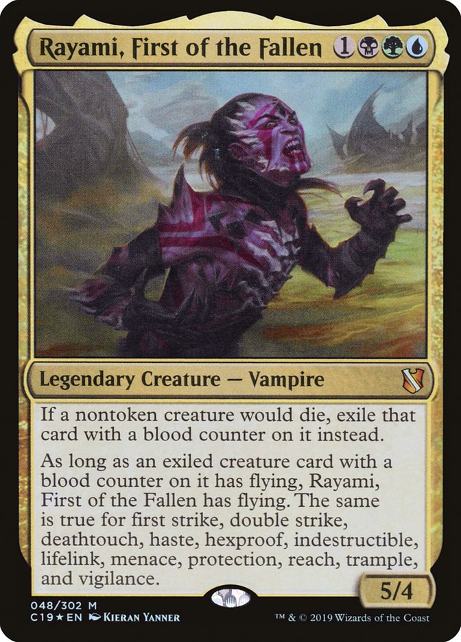 Rayami, First of the Fallen 48/302 (Commander 2019)  - Foil
