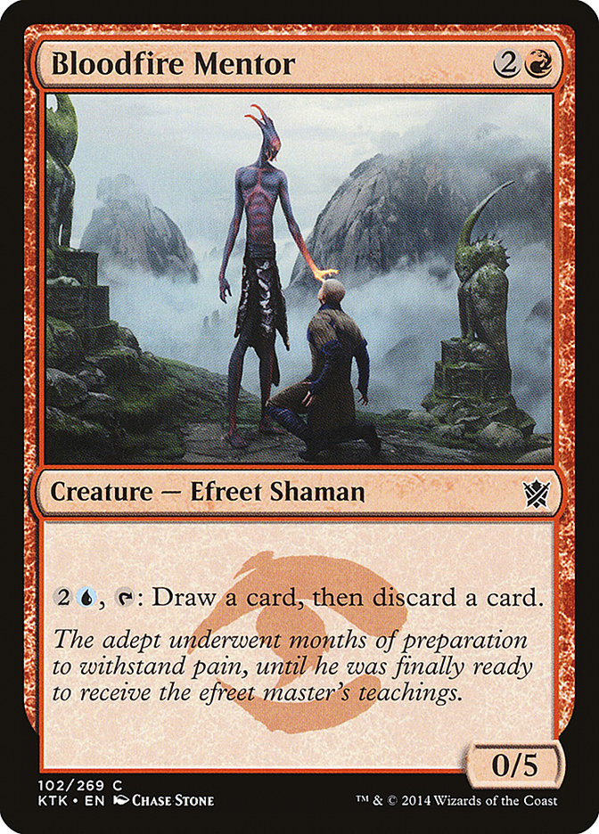 Bloodfire Mentor 102/269 (Khans of Tarkir) 