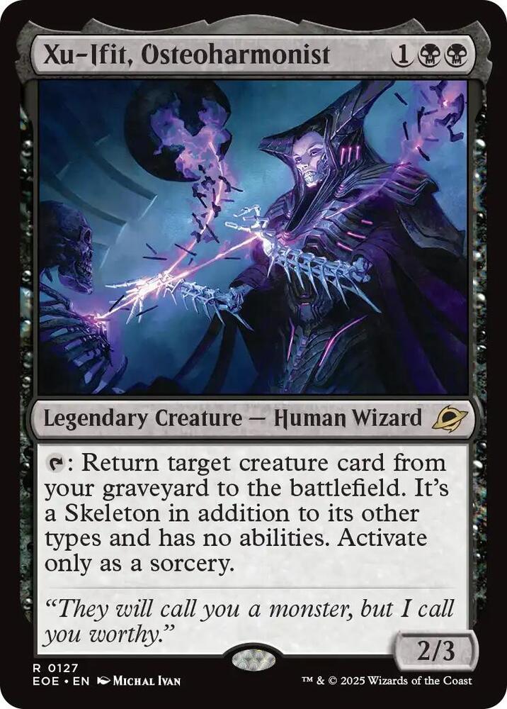 Xu-Ifit, Osteoharmonist 127 (Edge of Eternities)  - Foil