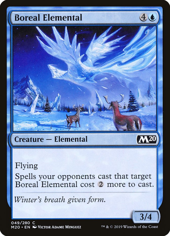 Boreal Elemental 49/280 (Core Set 2020) 