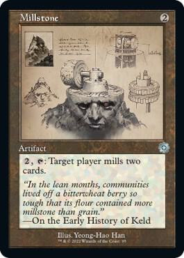 Millstone Schematic (The Brothers' War: Retro Frame Artifacts) 