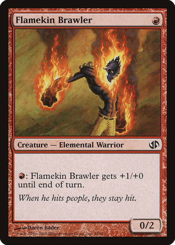 Flamekin Brawler 35/62 (Duel Decks: Jace vs. Chandra) 