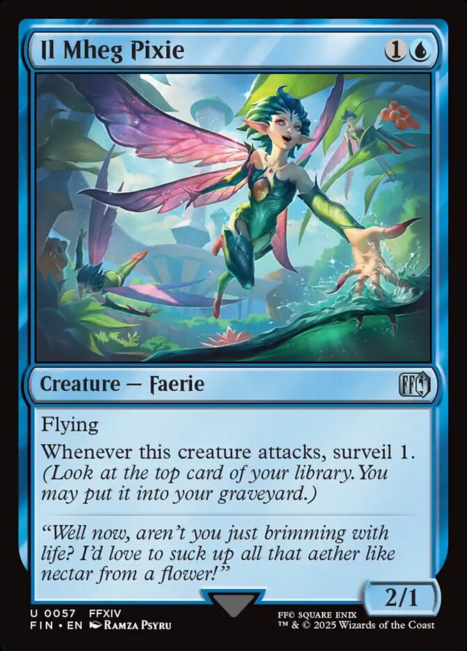 Il Mheg Pixie 57/309 (FINAL FANTASY)  - Foil