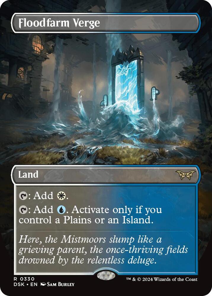 Floodfarm Verge 330 (Duskmourn: House of Horror)  - Borderless