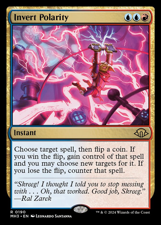 Invert Polarity 190 (Modern Horizons 3)  - Foil