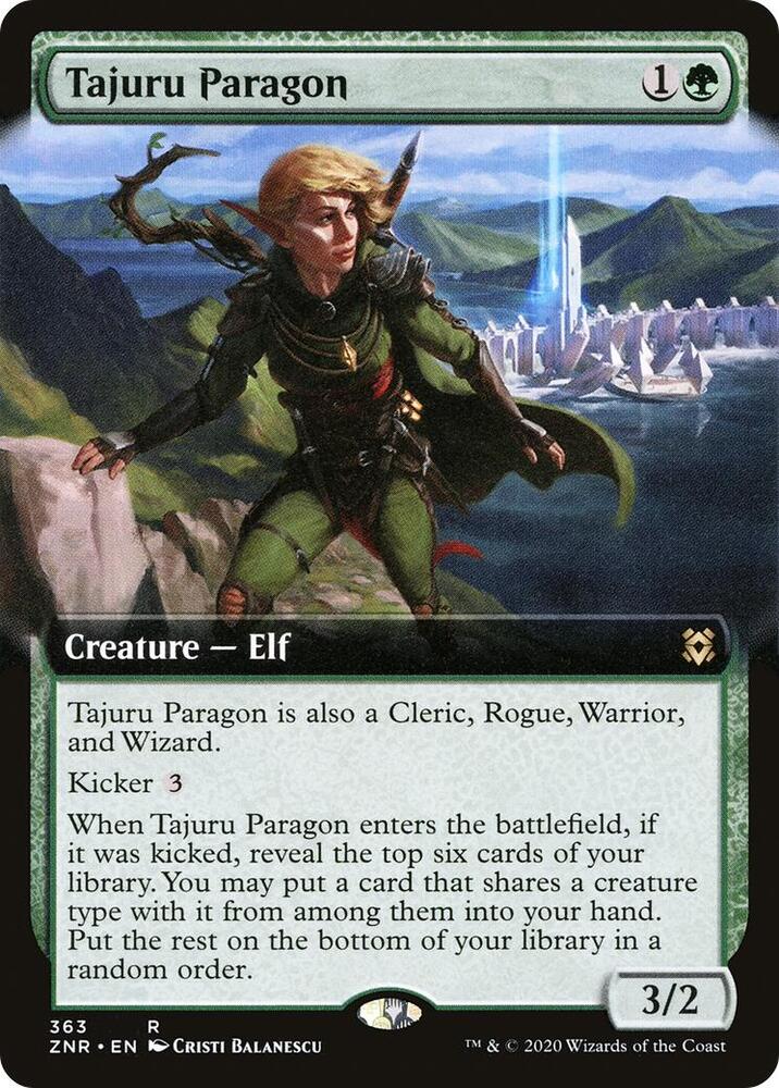 Tajuru Paragon 363/280 (Zendikar Rising)  - Extended Art Foil