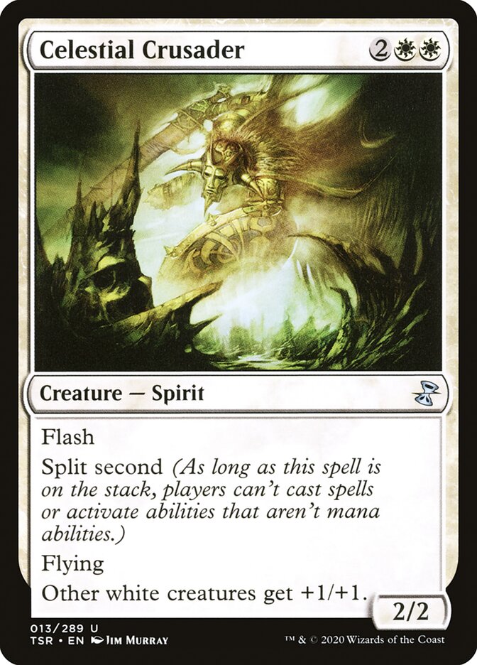Celestial Crusader 13/289 (Time Spiral: Remastered) 