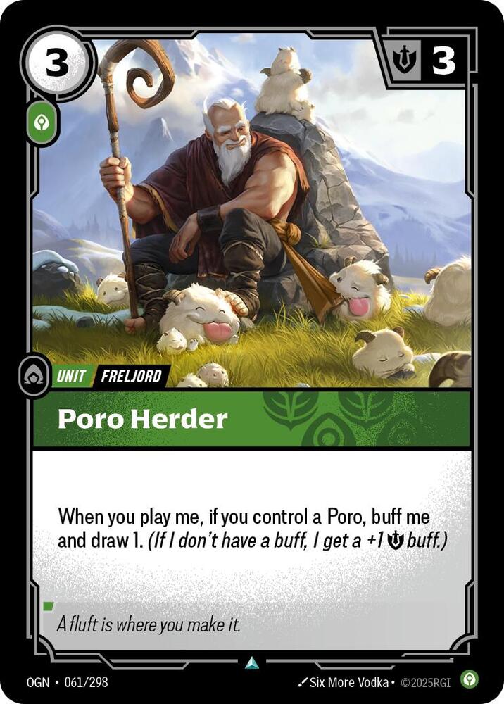Poro Herder 61/298 (Origins)  - Foil