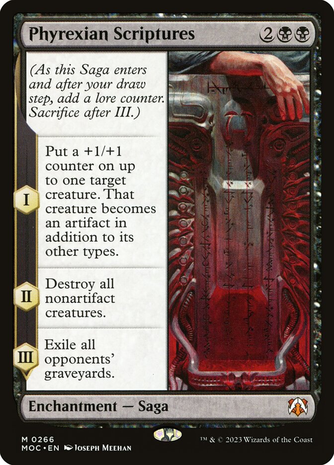 Phyrexian Scriptures 266/444 (Commander: March of the Machine) 