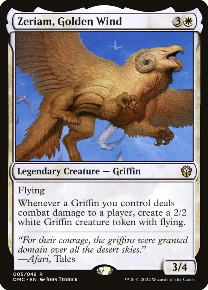 Zeriam, Golden Wind 5/50 (Commander: Dominaria United) 