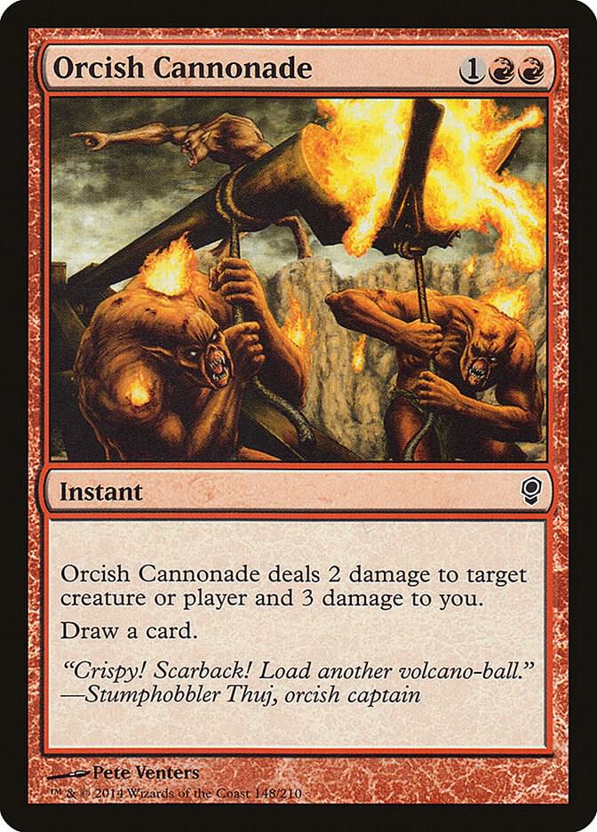 Orcish Cannonade 148/210 (Conspiracy) 