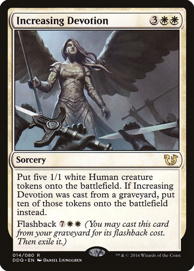 Increasing Devotion 14/80 (Duel Decks: Blessed vs. Cursed) 