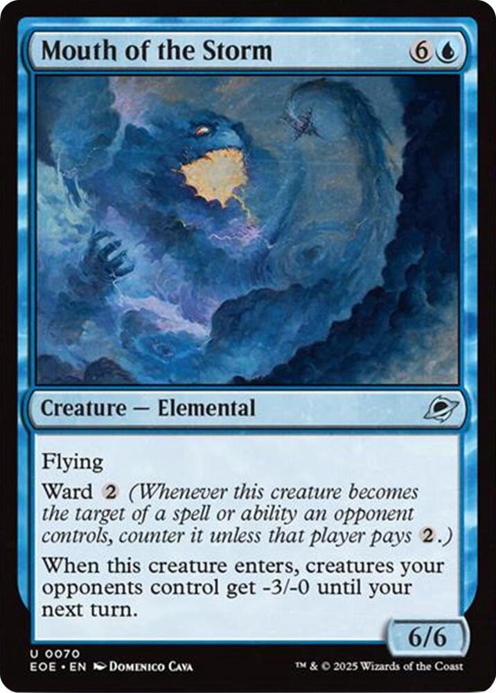 Mouth of the Storm 70/276 (Edge of Eternities)  - Foil