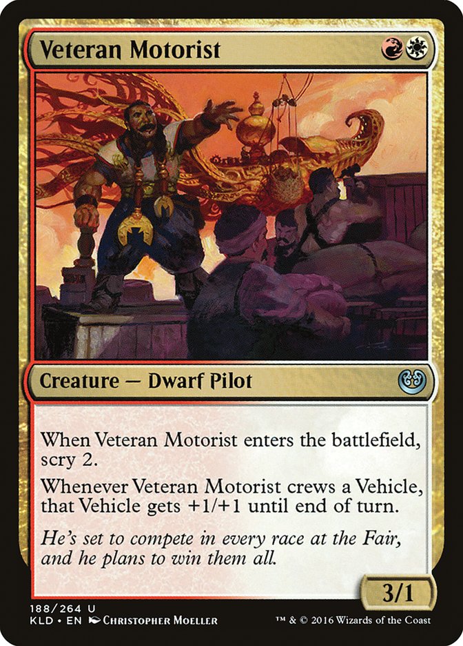 Veteran Motorist 188/264 (Kaladesh) 