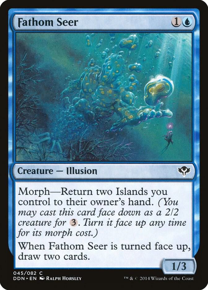 Fathom Seer 45/82 (Duel Decks: Speed vs. Cunning) 