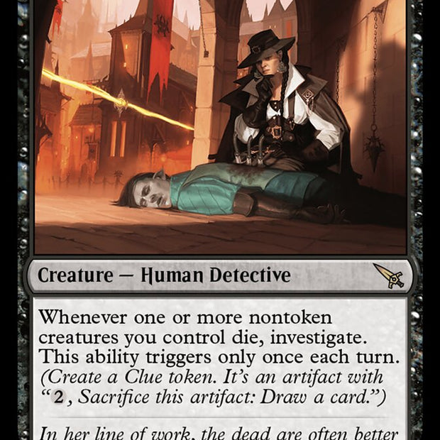 Homicide Investigator 86/286 (Murders at Karlov Manor)  - Foil