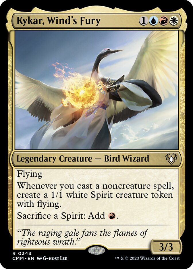 Kykar, Wind's Fury 343 (Commander Masters) 
