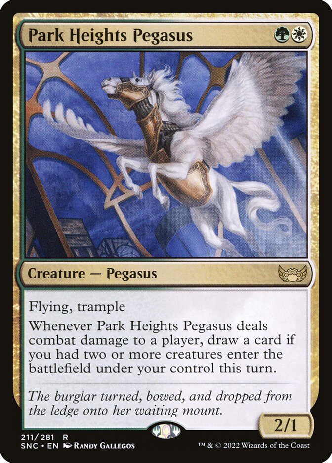 Park Heights Pegasus 211 (Streets of New Capenna) 
