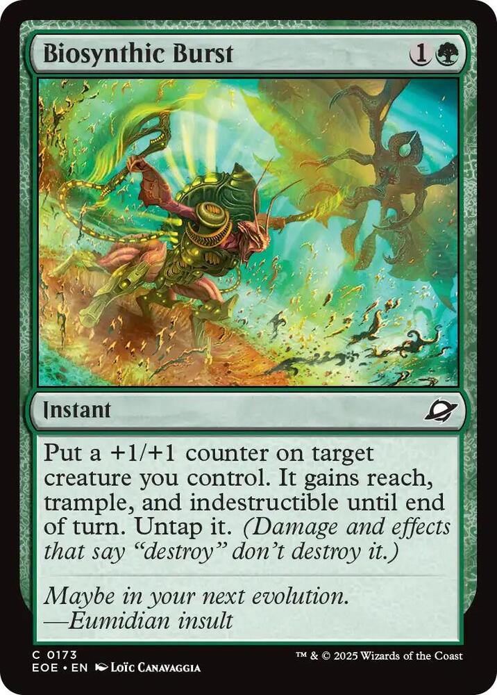 Biosynthic Burst 173/276 (Edge of Eternities)  - Foil