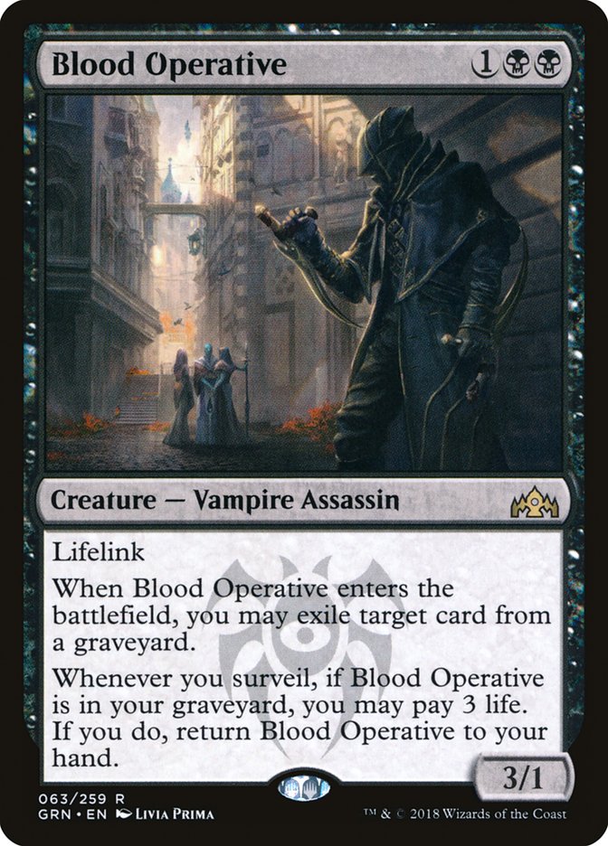 Blood Operative 63 (Guilds of Ravnica) 