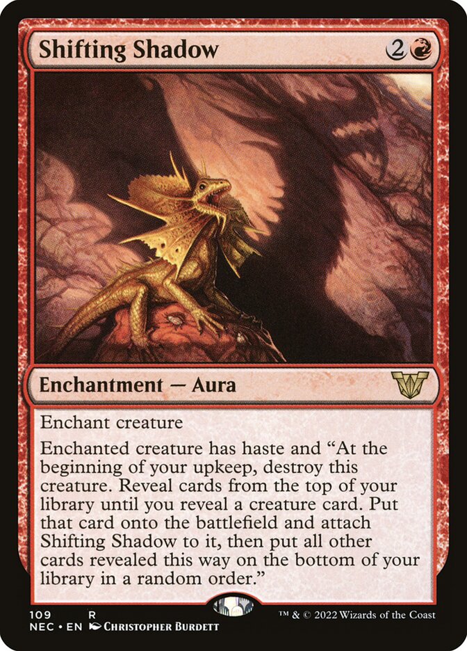 Shifting Shadow 109/38 (Commander: Kamigawa: Neon Dynasty) 