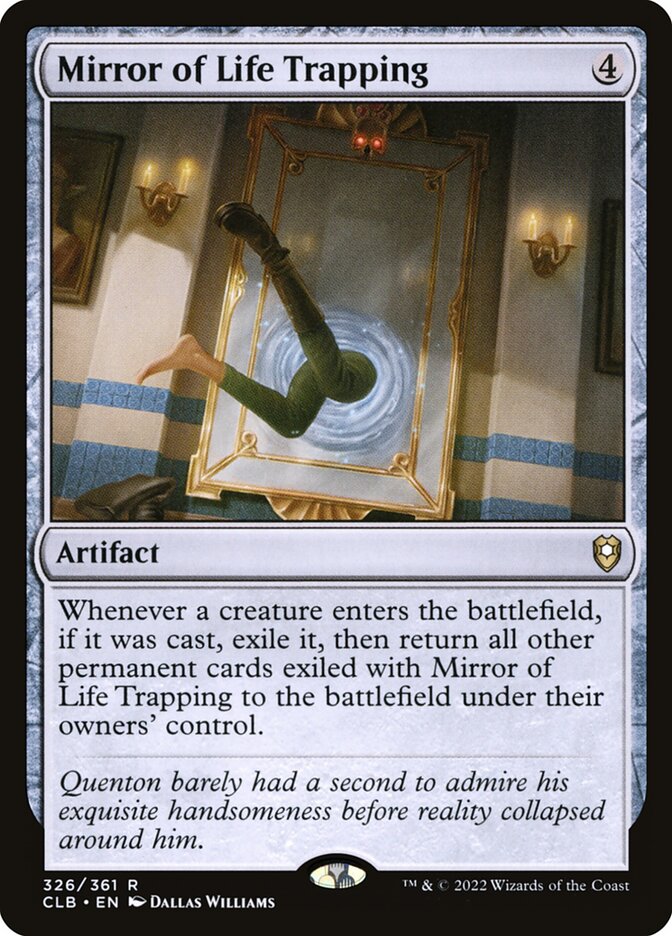 Mirror of Life Trapping 326 (Commander Legends: Battle for Baldur's Gate)  - Foil