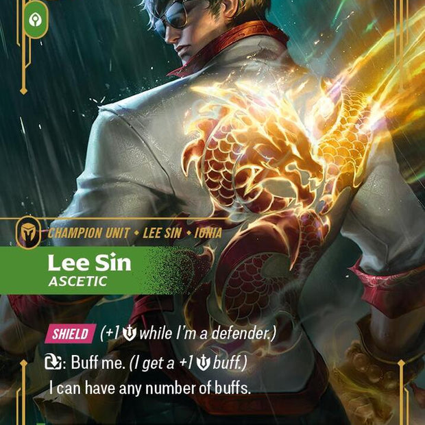 Lee Sin - Ascetic 78a/298 (Origins)  - Foil