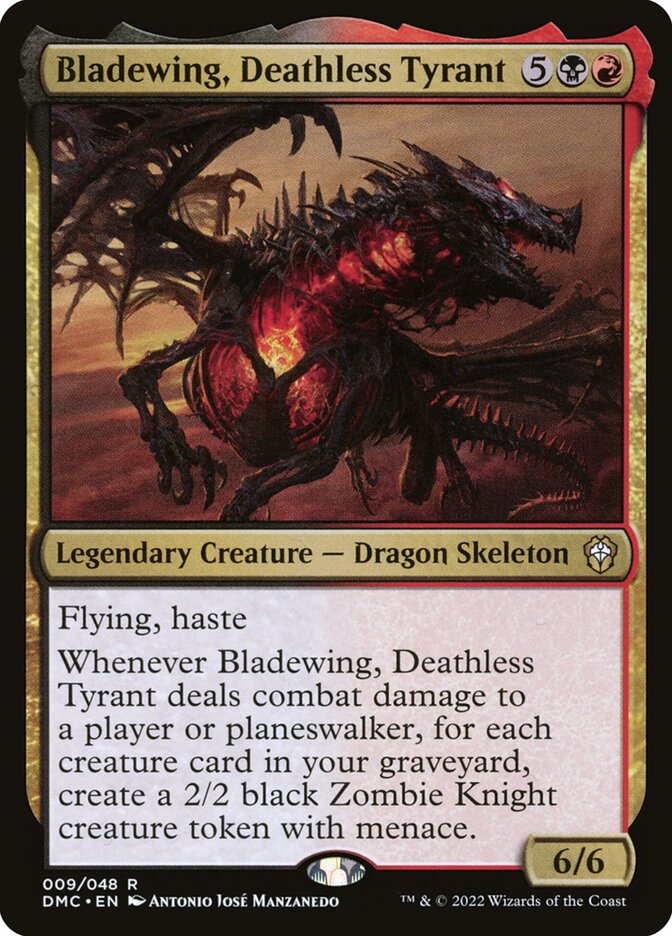 Bladewing Deathless Tyrant 9 (Commander: Dominaria United) 