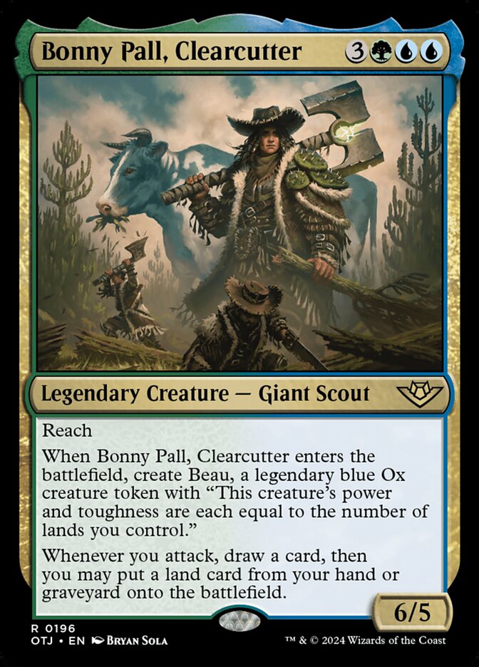 Bonny Pall, Clearcutter 196 (Outlaws of Thunder Junction) 