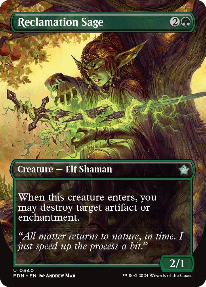 Reclamation Sage 340 (Foundations)  - Borderless