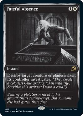 Fateful Absence 18/534 (Innistrad: Double Feature) 