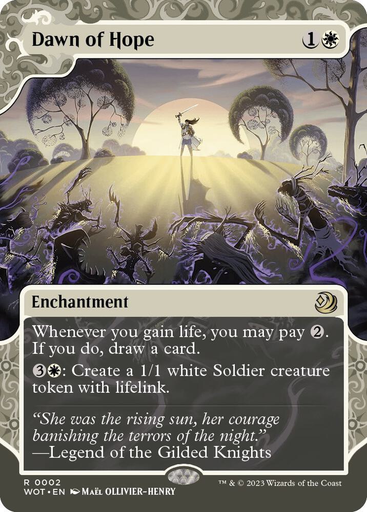 Dawn of Hope 2/63 (Wilds of Eldraine: Enchanting Tales)  - Showcase