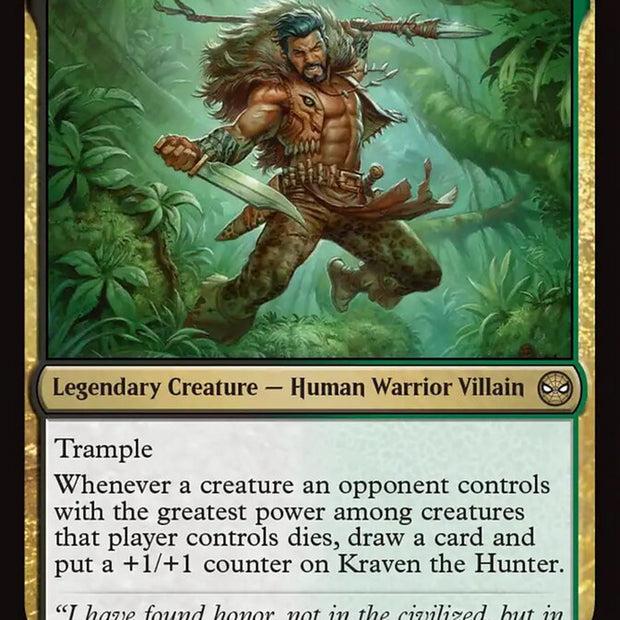 Kraven the Hunter 133/198 (Marvel's Spider-Man) 
