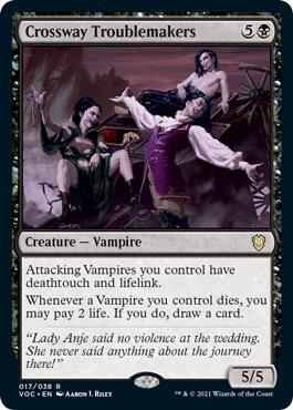 Crossway Troublemakers 17/38 (Commander: Innistrad: Crimson Vow) 