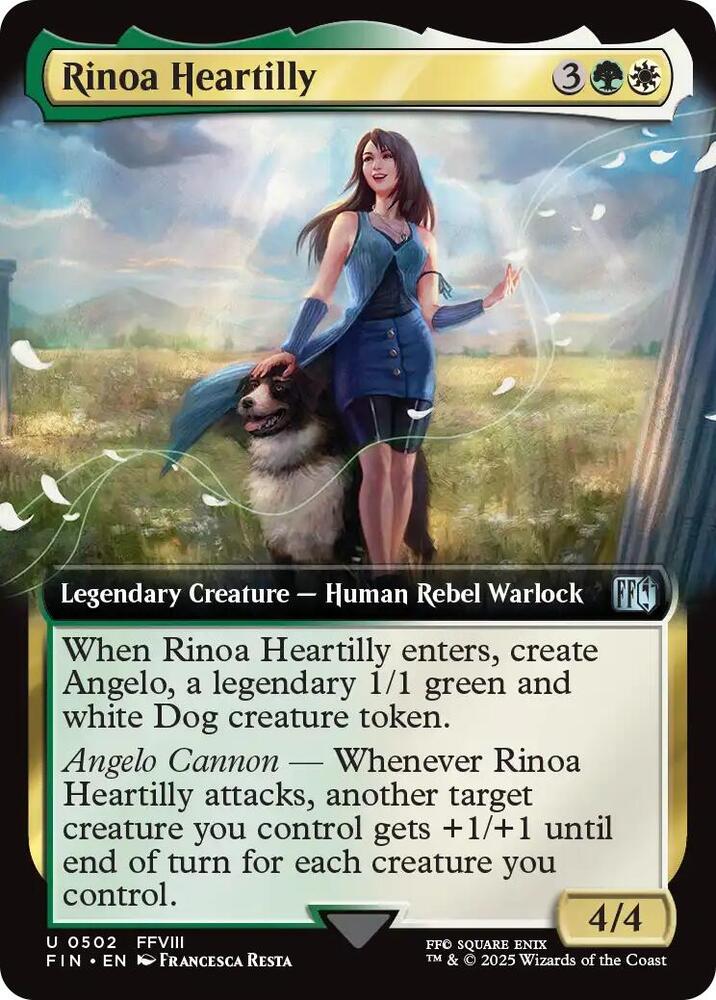 Rinoa Heartilly  502/309 (FINAL FANTASY)  - Extended Art