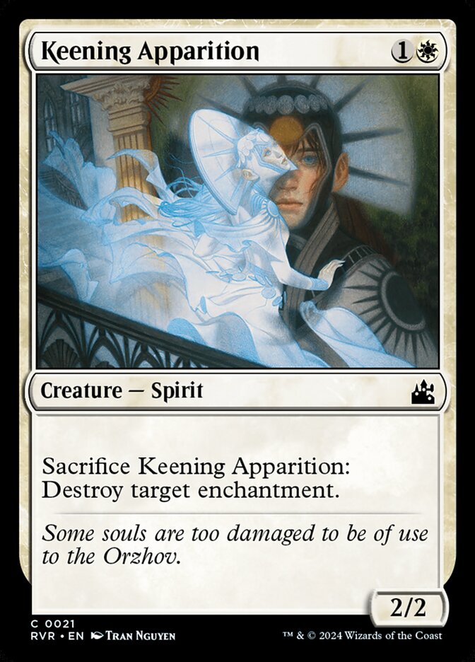 Keening Apparition 21/291 (Ravnica Remastered) 