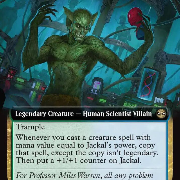 Jackal, Genius Geneticist 272 (Marvel's Spider-Man)  - Extended Art Foil