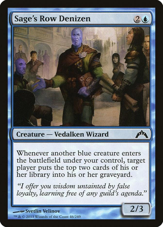 Sage's Row Denizen 46/249 (Gatecrash) 