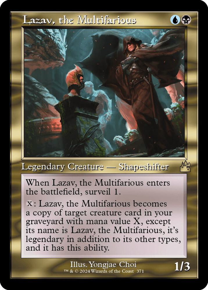 Lazav, the Multifarious 371 (Ravnica Remastered)  - Foil